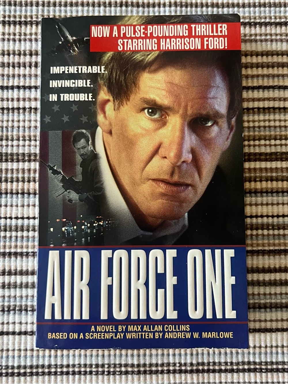 Vintage Paperback Book ~ Air Force One